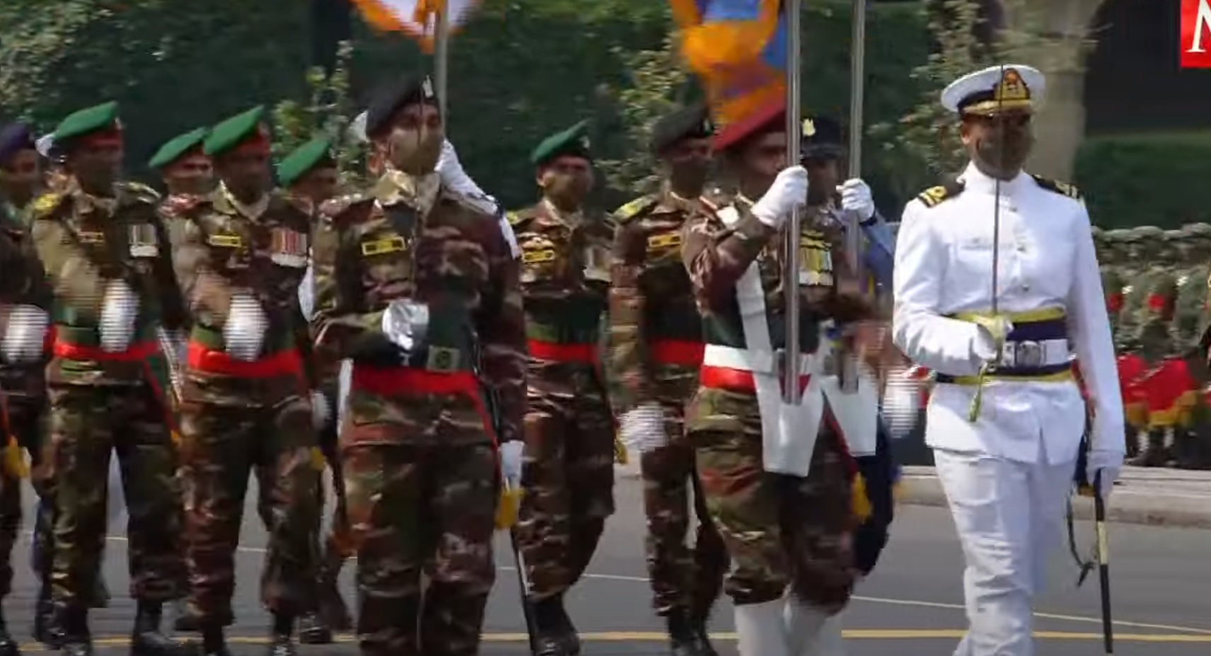 Francia, Perú, Bangladesh y más… Estos fueron los contingentes extranjeros en desfile militar