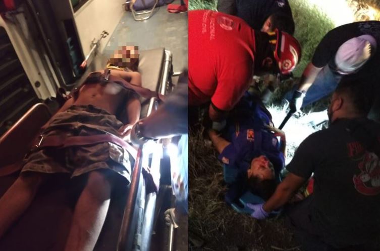 Accidente carretero deja un niño y una mujer lesionados en Ciénega de Flores