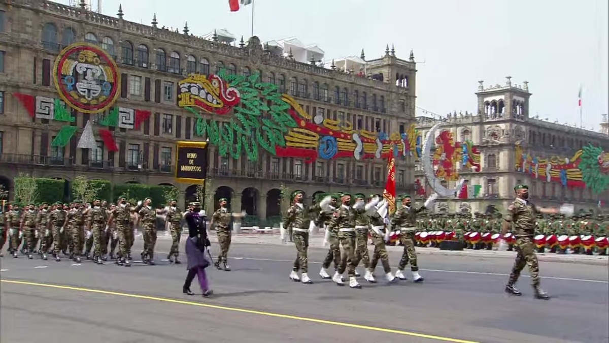FOTOS: Así marcharon estos países en el desfile por la Independencia de México 