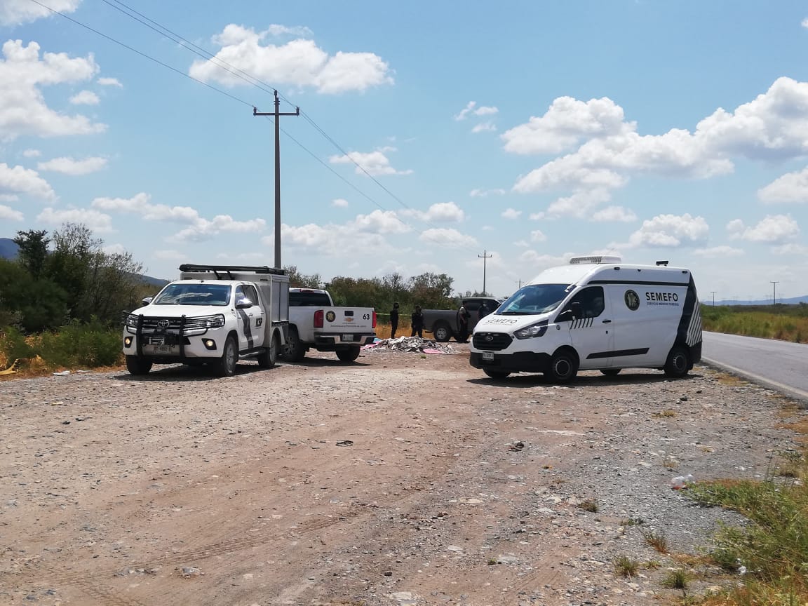 En Villaldama, encuentran cuerpo con huellas de violencia sobre Carretera Monterrey-Colombia