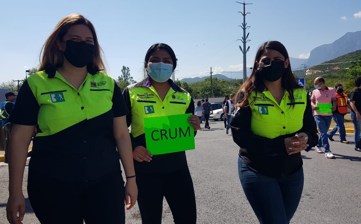 Realizan múltiples simulacros en Nuevo León por el Día Nacional de Protección Civil
