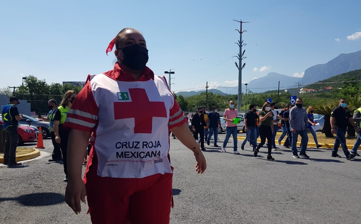 Realizan múltiples simulacros en Nuevo León por el Día Nacional de Protección Civil