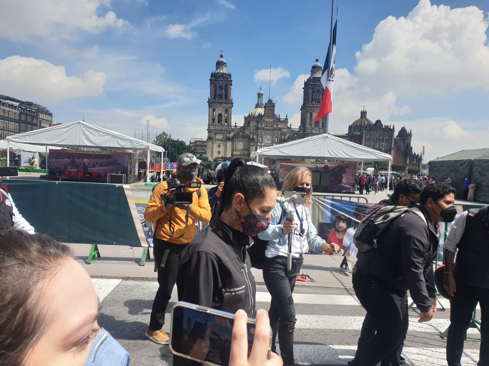 Suspenden homenaje en Multifamiliar de Tlalpan