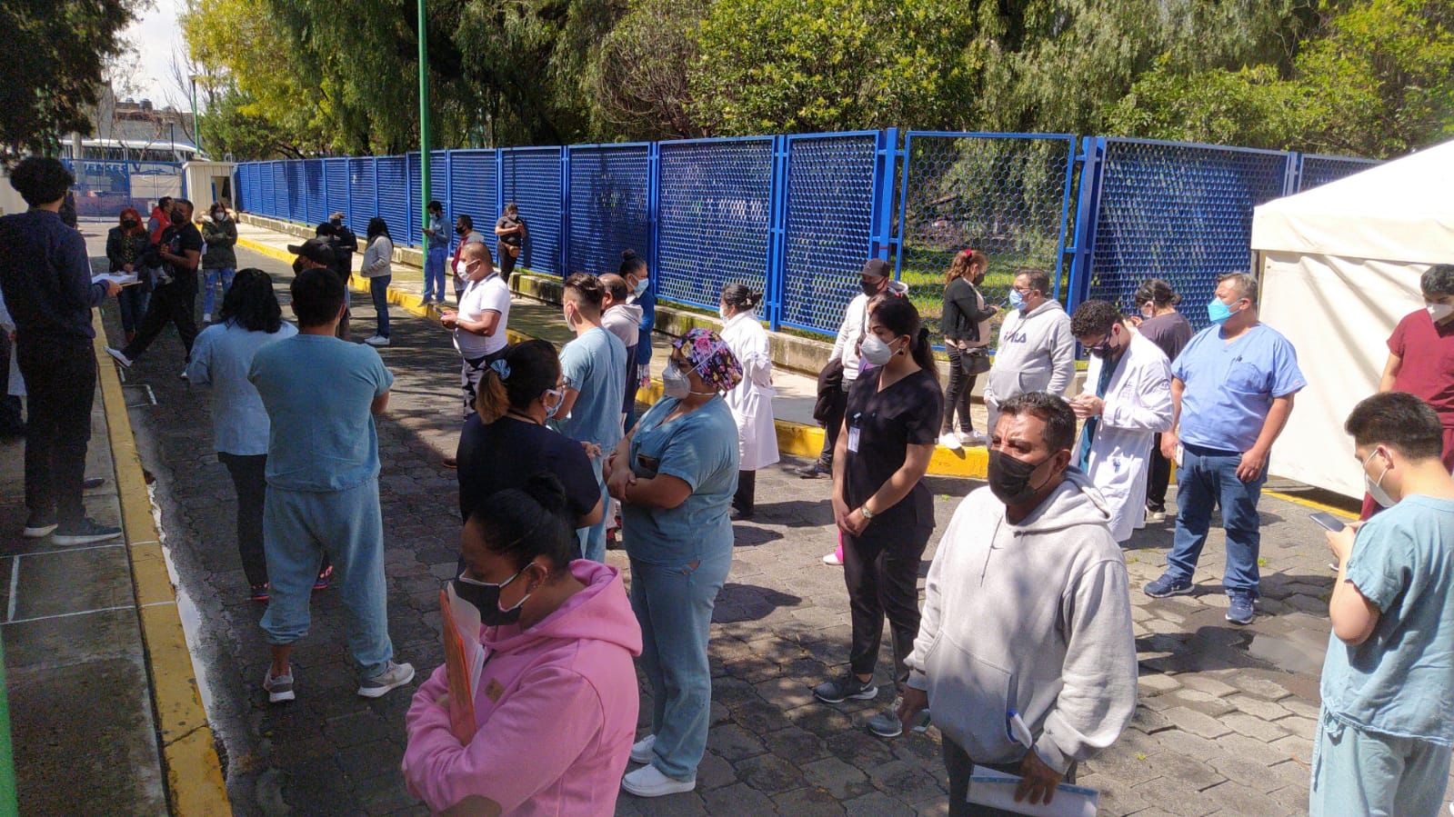 Suspenden homenaje en Multifamiliar de Tlalpan