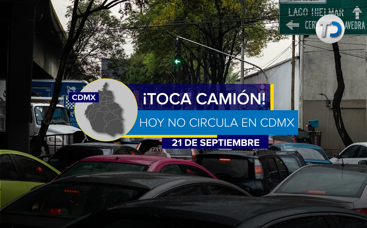 ¡Chécalo! Estos autos no circulan el 21 de septiembre en la CdMx