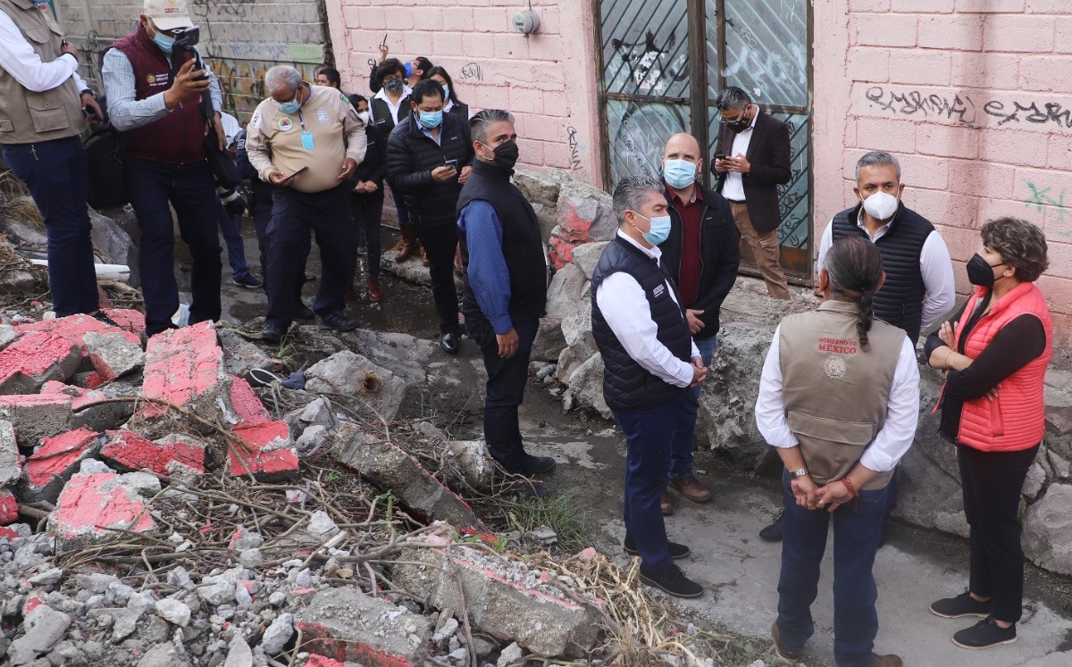 Anuncian rehabilitación de cuatro escuelas afectadas por lluvias en Ecatepec