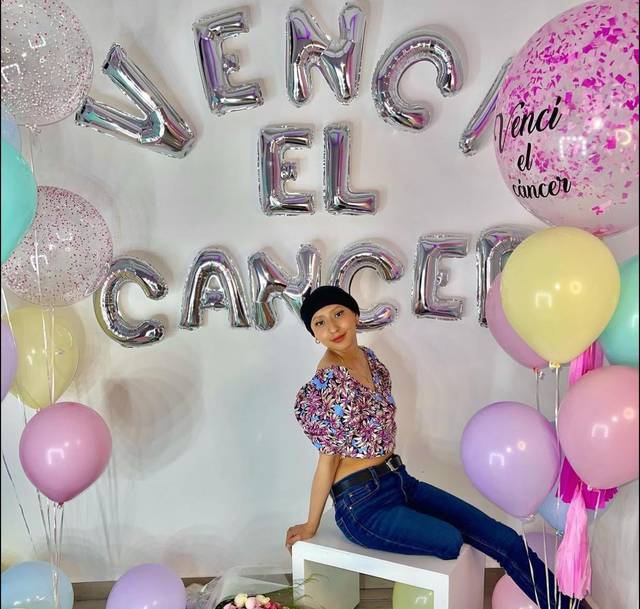 ¡Festejo doble!: Jovencita celebra que venció al cáncer el día de su cumpleaños