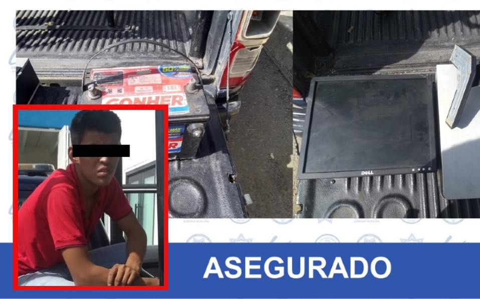 ¡Entró a casa de su vecino a robar! detienen en León a joven de 18 años
