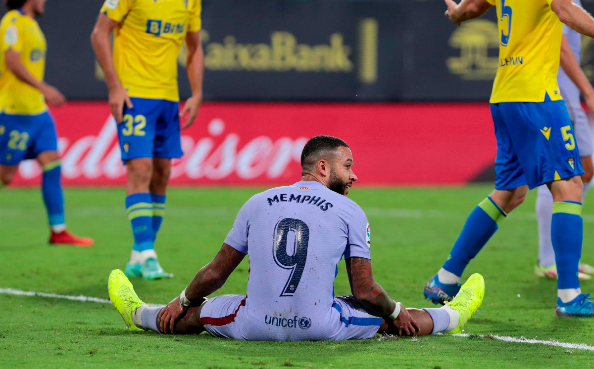 Barcelona empata con Cádiz