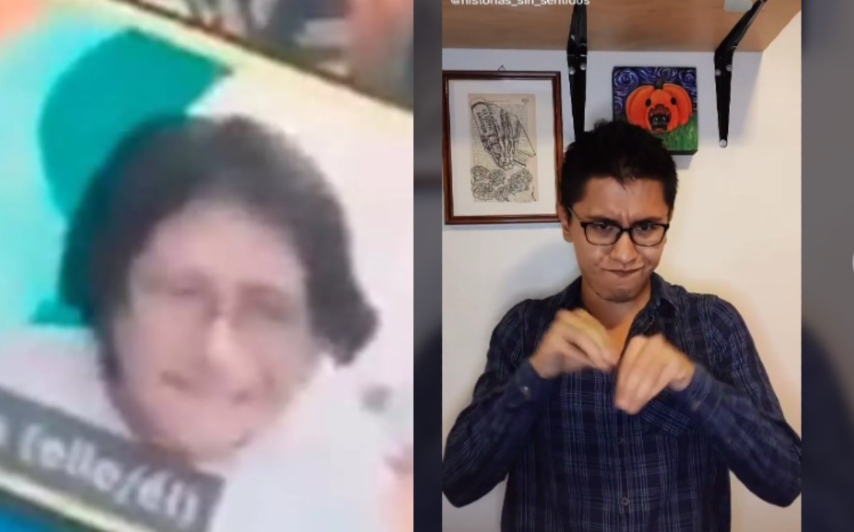 Tiktoker critica a joven no binaria por usar lenguaje inclusivo en lengua de señas