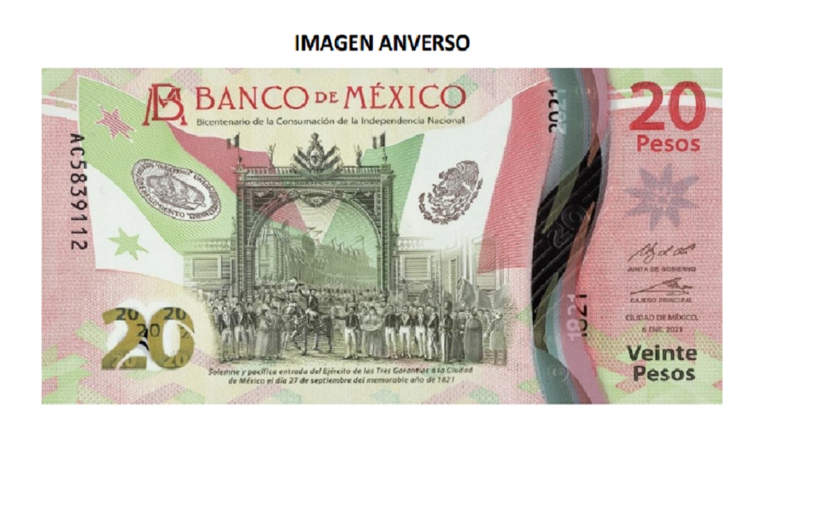 ¡Tenemos nuevo billete de 20 pesos!... y ya no es azul