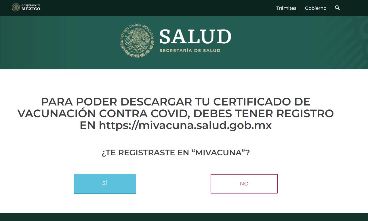 ¿Cómo obtener el Certificado de Vacunación Covid-19? Aquí te explicamos paso a paso