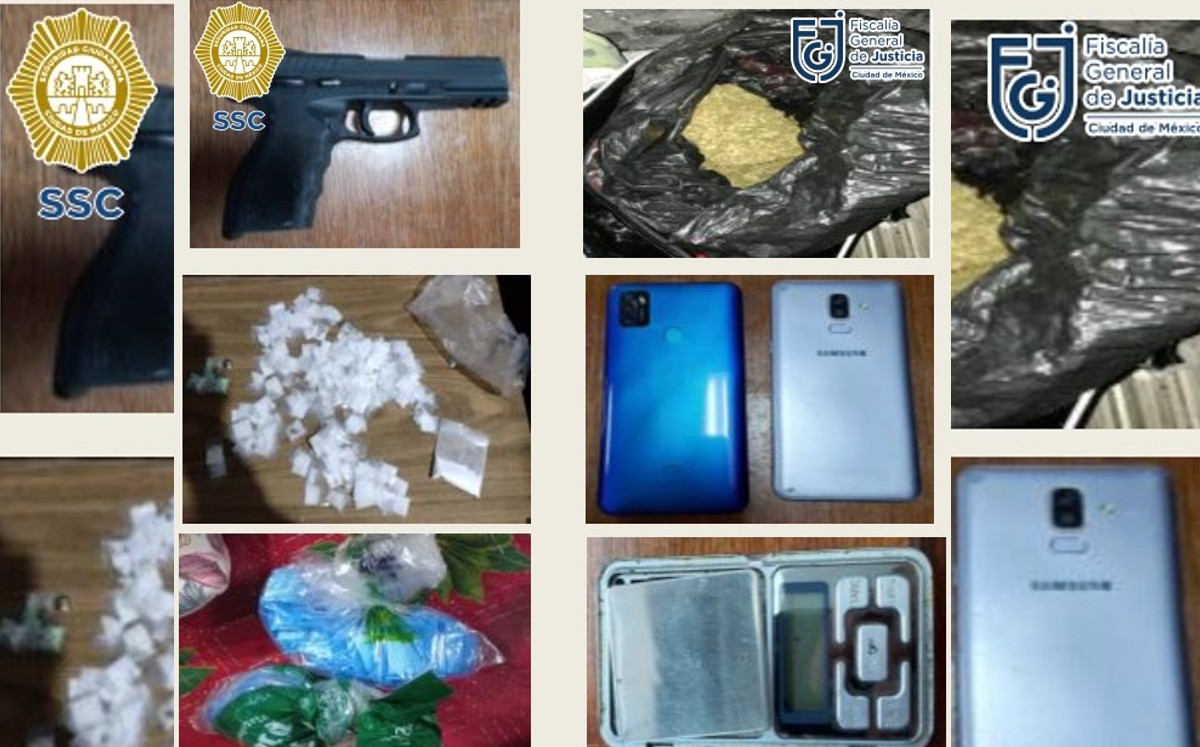 Detienen al principal narcomenudista de la colonia Anáhuac en CdMx