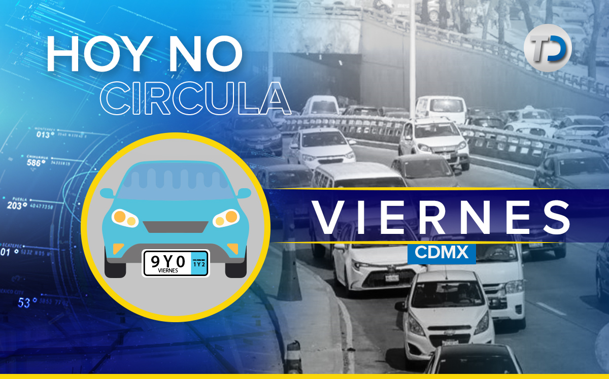 ¡Prevenidos! Estos autos no circulan el 1 de octubre en la CdMx