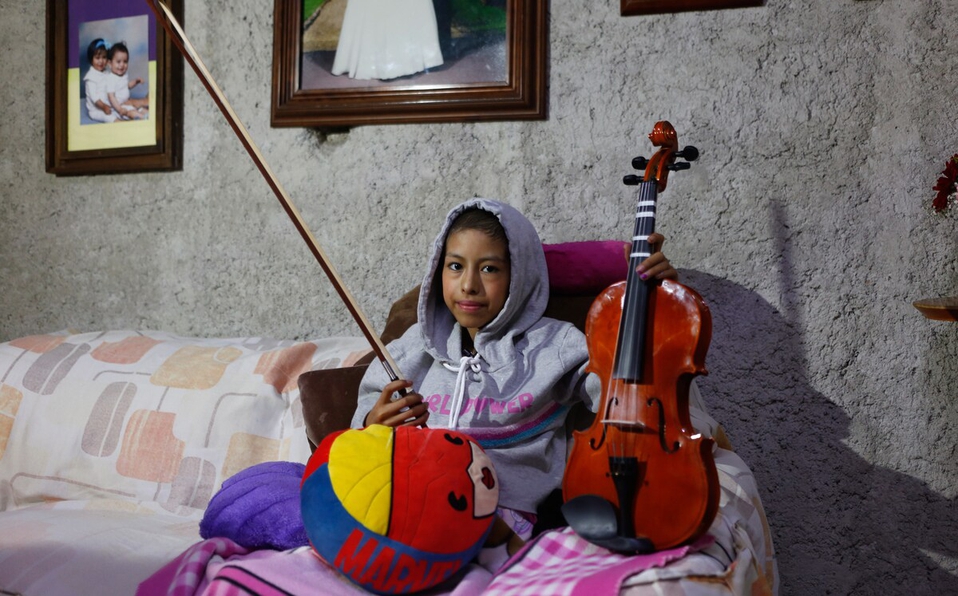 Muere Madison Camila, niña con cáncer que cumplió su sueño de ser violinista