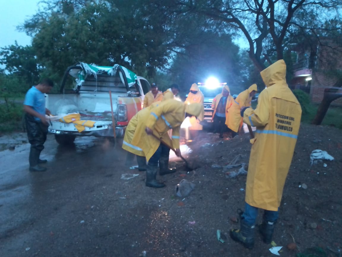 Localidades en Jalisco de nueva cuenta reportan daños a consecuencia de las lluvias