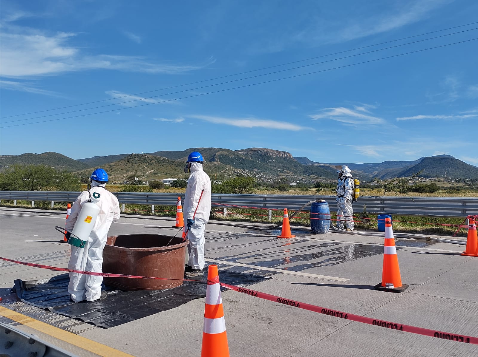Realizan simulacro en Eje Metropolitano de León; permanecerá cerrado 3 horas