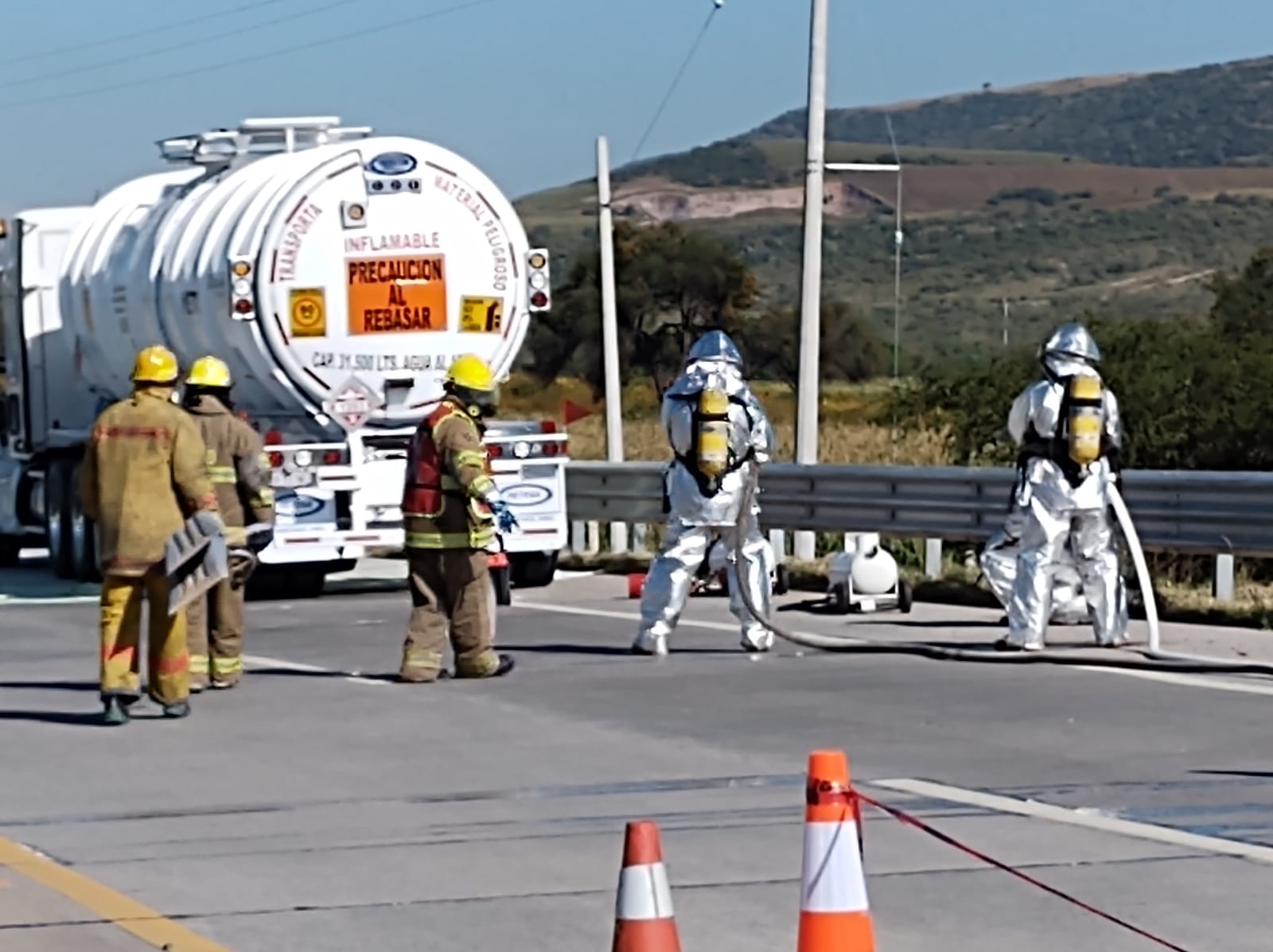 Realizan simulacro en Eje Metropolitano de León; permanecerá cerrado 3 horas