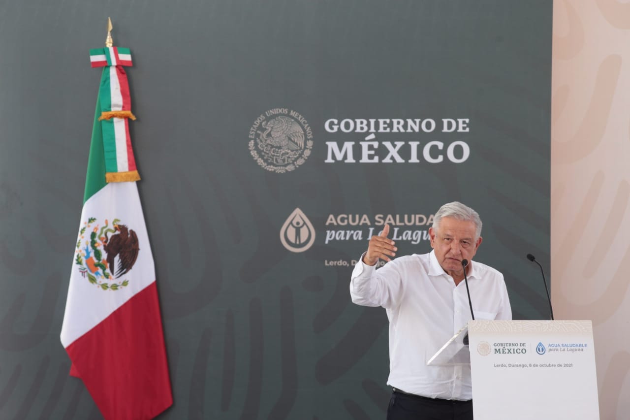 Inicia Proyecto Agua Saludable para La Laguna; AMLO prevé que concluya en 2023