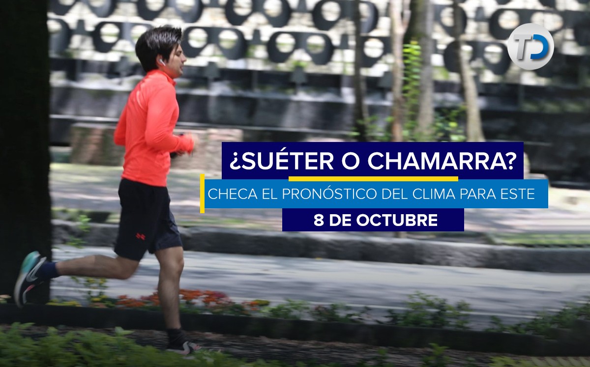 El clima para hoy 8 de octubre en CdMx y Edomex