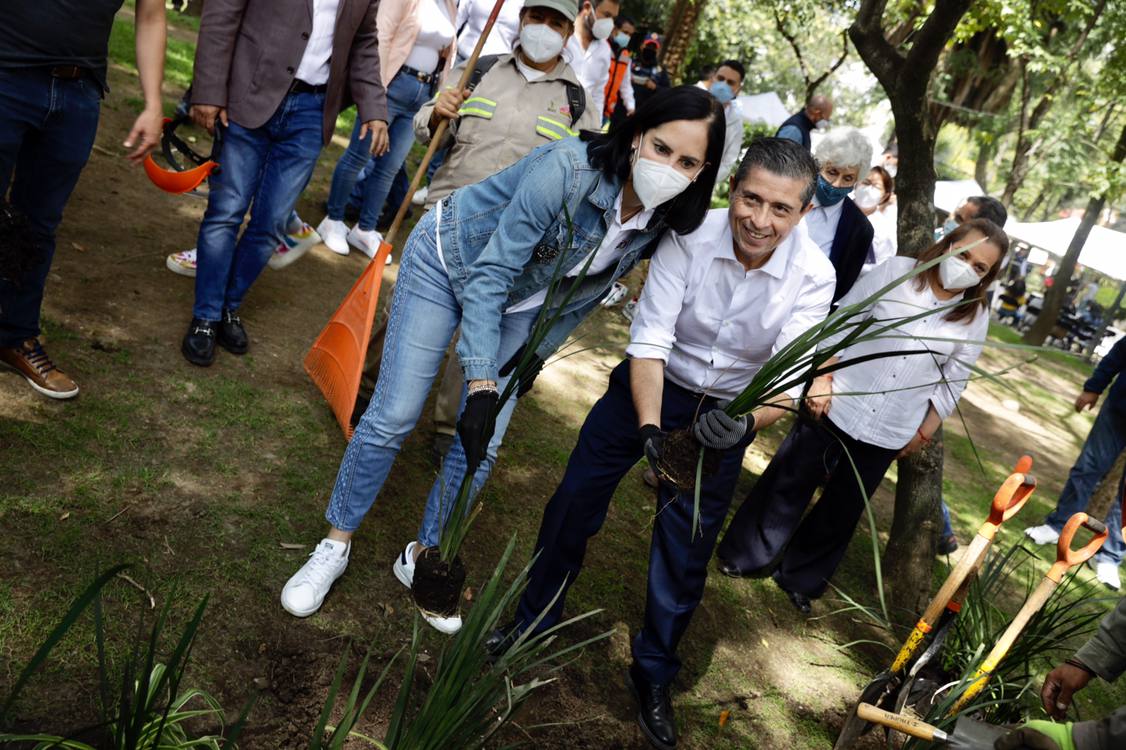 Lía Limón y Giovani Gutiérrez acuerdan trabajar de manera coordinada en Álvaro Obregón y Coyoacán