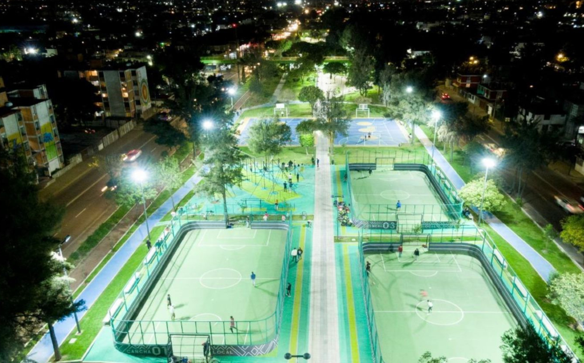 Inauguran segunda etapa del parque lineal “Vicente Guerrero” en Iztapalapa