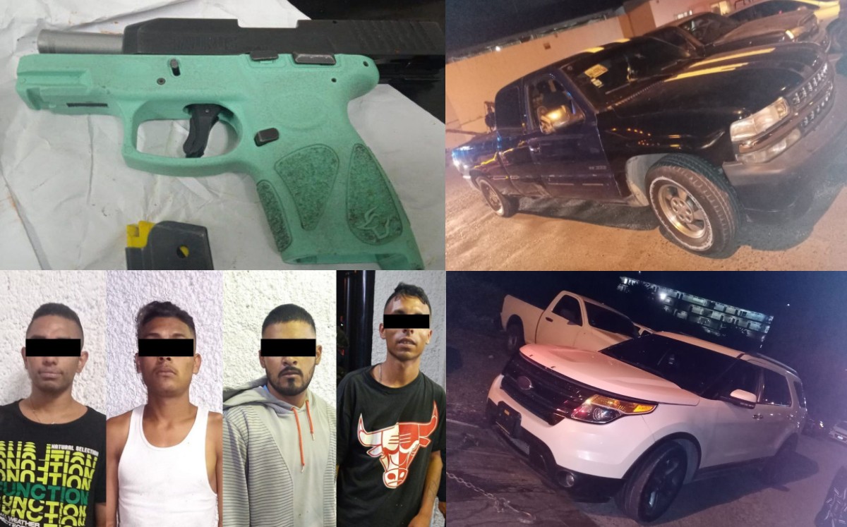 Detienen a cuatro presuntos homicidas en San José Obrero, colonia de León