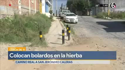 Puebla.- calle sin pavimentar 