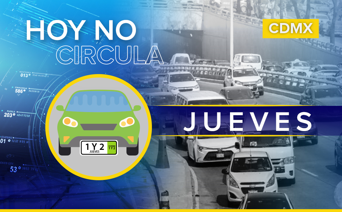 ¡No salgas sin checar aquí! Estos autos no circulan el 4 de noviembre en la CdMx