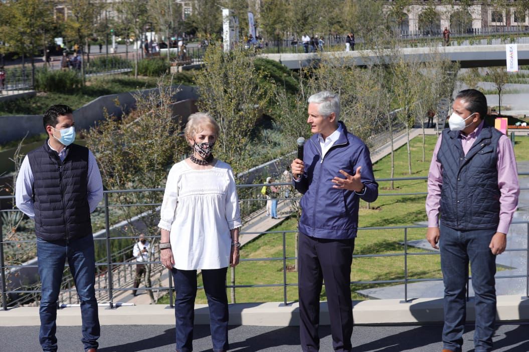 “Será un ícono de la capital”: Alfredo del Mazo inaugura Parque de la Ciencia Fundadores en Toluca