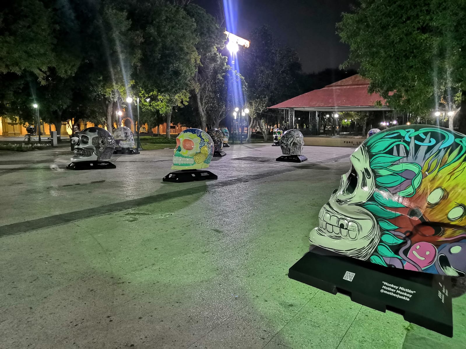 Llegan Mexicráneos a Monterrey con esculturas gigantes