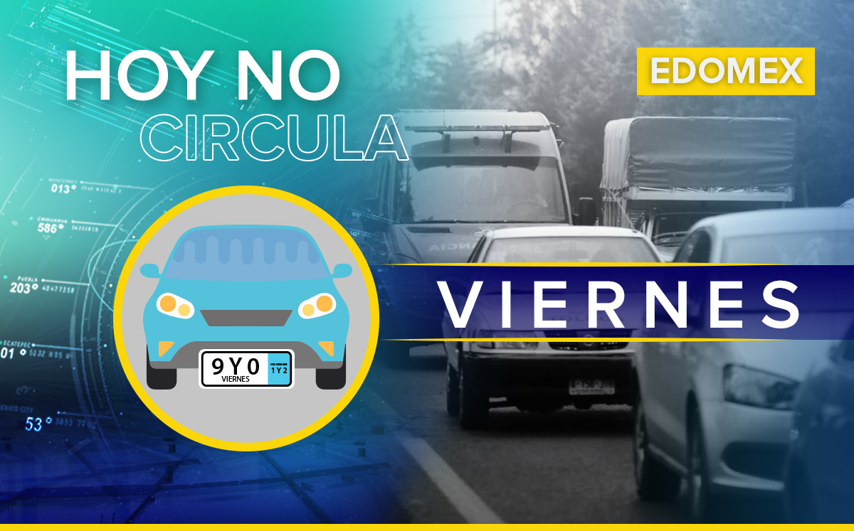 ¡Presta atención! Estos autos no circulan el 5 de noviembre en Edomex