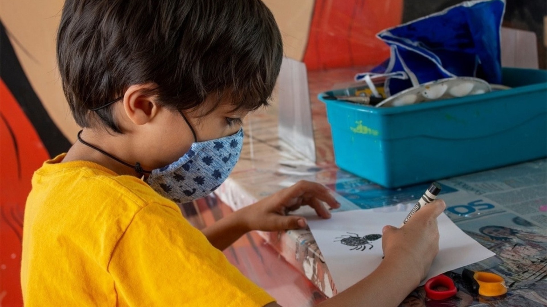 Invitan a niños a participar en concurso de dibujo para prevenir el trabajo infantil