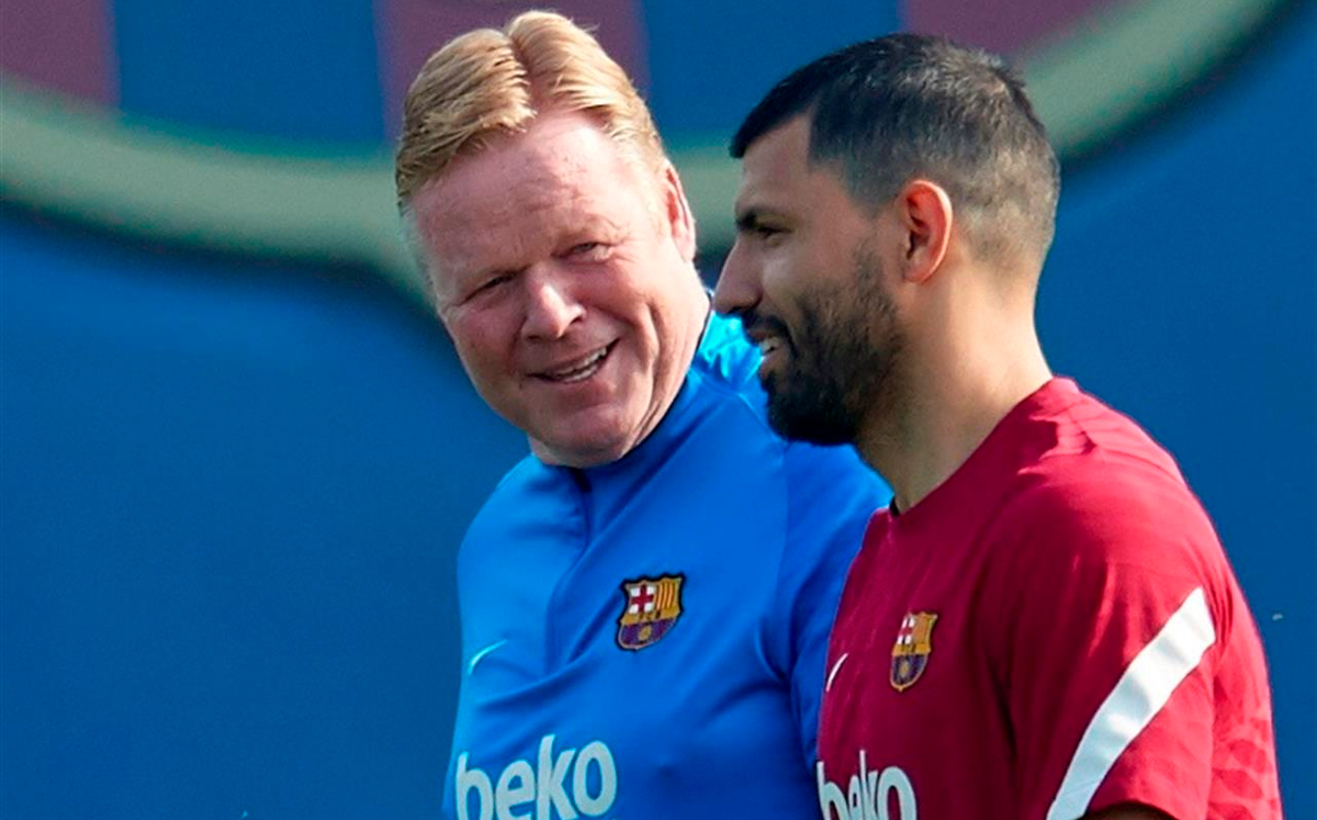 Sergio Agüero se estrena en una convocatoria del Barcelona