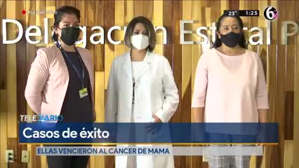 Puebla.- casos de éxito cáncer de mama