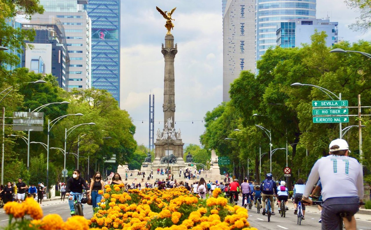 Con más de 100 mil personas, Paseo Dominical Muévete en Bici de la CdMx rompe récord de asistencia