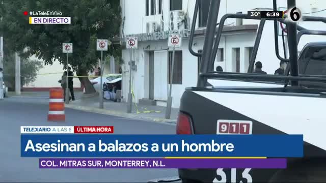 Asesinan a balazos a un hombre en la colonia Mitras Sur 