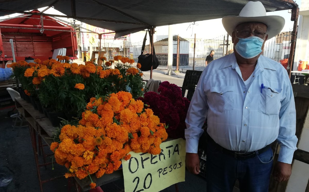 Comienza la venta de flores de cempasúchil 