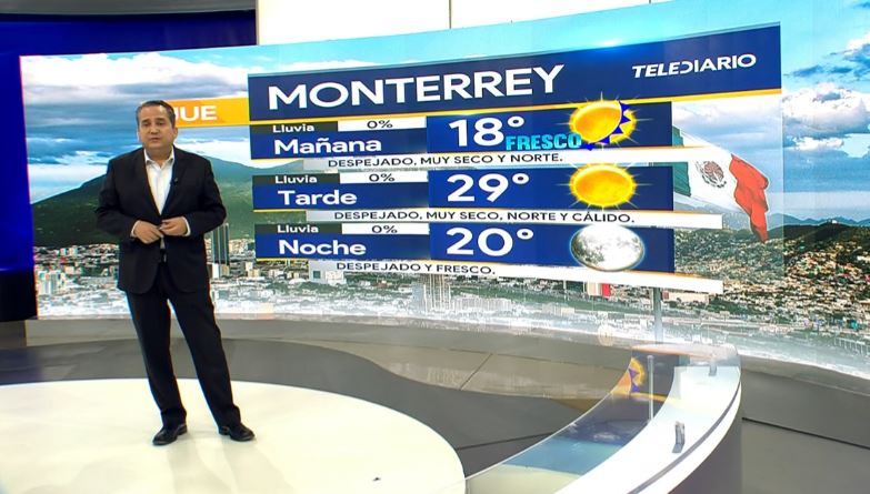 Espera Monterrey un jueves despejado, muy seco y cálido con mínima de 18° y máxima de 29° 