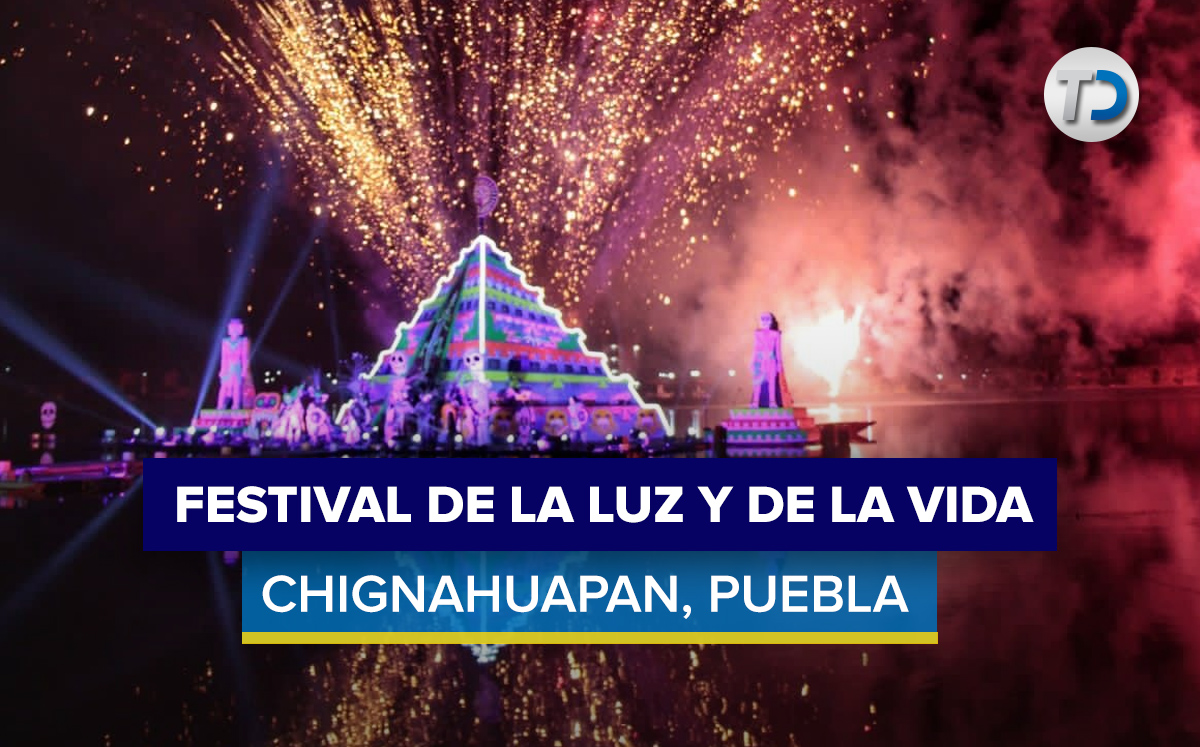 Inauguran Festival de la Luz y de la Vida 2021 en Chignahuapan