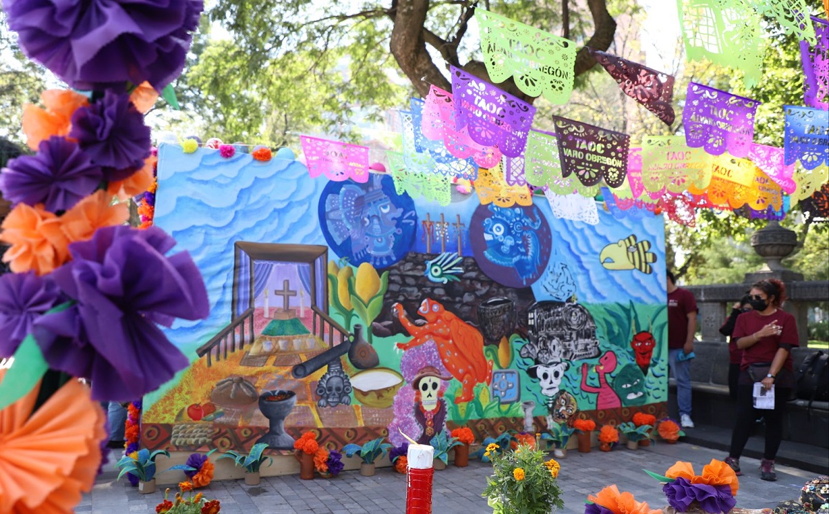 ¡No te las pierdas! En CdMx, instalan ofrendas comunitarias en la Alameda Central