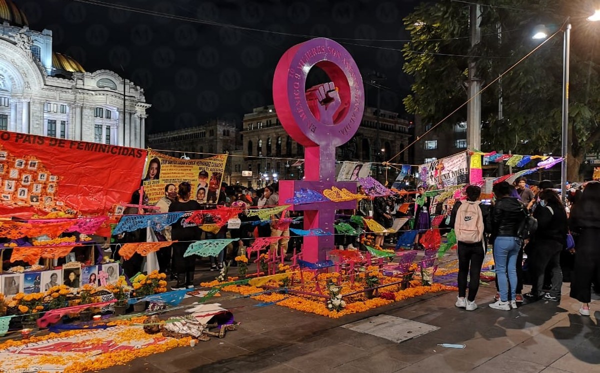 Catrinas marchan para exigir justicia para víctimas de feminicidio