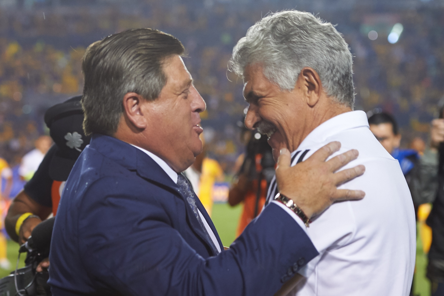 'Piojo' Herrera, enrachado ante 'Tuca' Ferretti