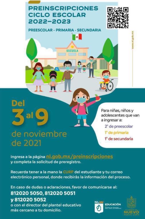 Preinscripciones para ciclo escolar 2022-2023 confunden a padres de familia de NL