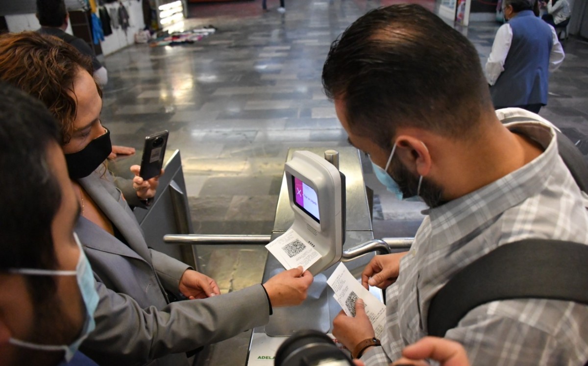 ¡Adiós boletos! Ahora podrás pagar tu entrada al Metro con Código QR