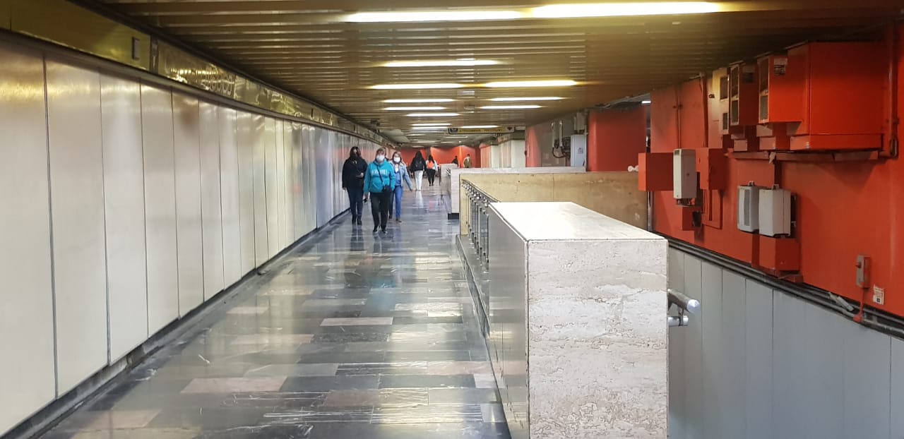 Sin ambulantes, así lucen estaciones Pino Suárez y Centro Médico del Metro de CdMx