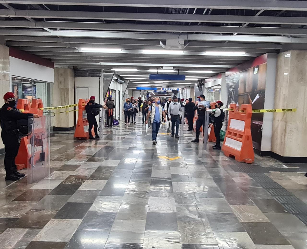 Sin ambulantes, así lucen estaciones Pino Suárez y Centro Médico del Metro de CdMx