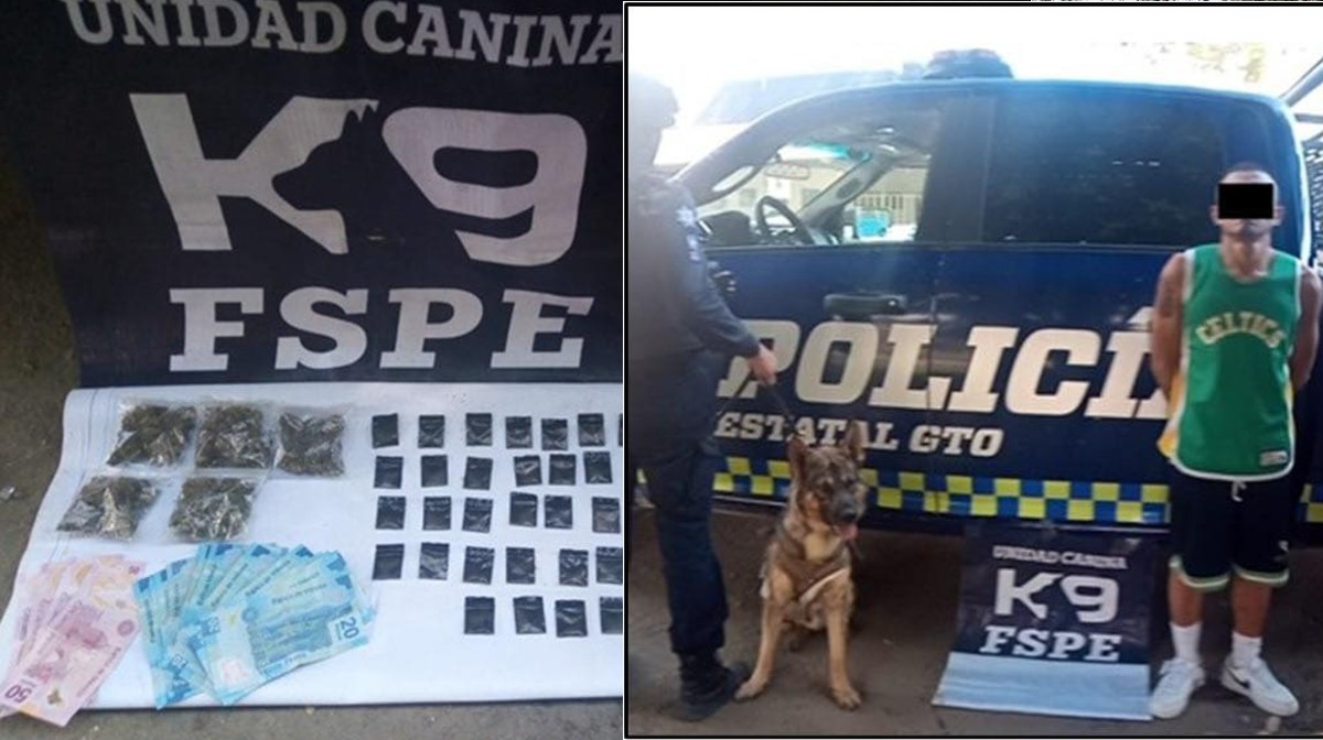Detiene FSPE a Juan"N" con 62 dosis de droga en Villas de San Juan