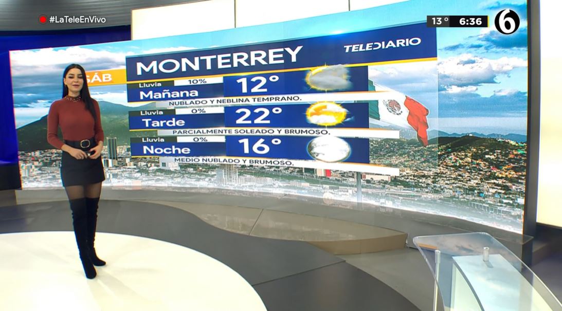 Espera Monterrey un sábado parcialmente soleado y brumoso con mínima de 12° y máxima de 22° 
