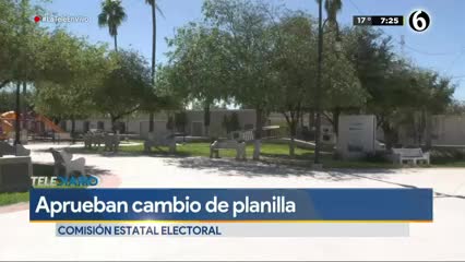Aprueban cambio de planilla en elección de Zuazua